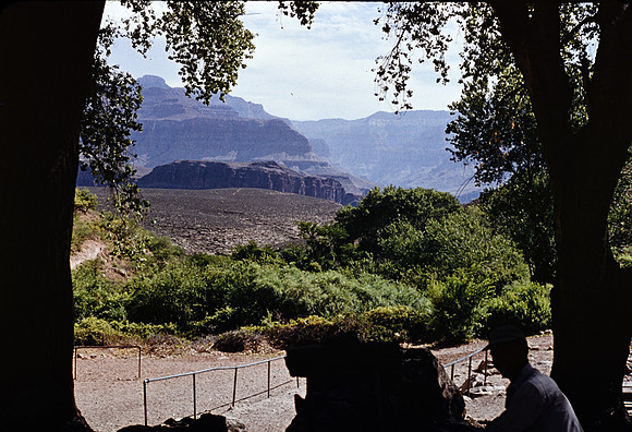 1950s 072, Lorenzo Lisonbee at Indian Gardens, June 26, 1953