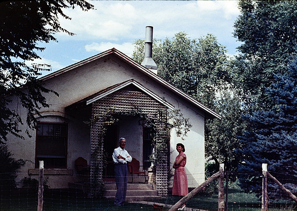 1950s 017, Uncle Roy B and Lucille, August 1952