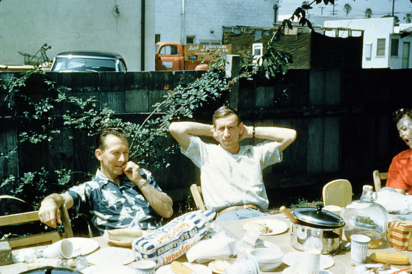 1950s 010, Chet, Bill, Georgia, %22sure was good%22 July 1953