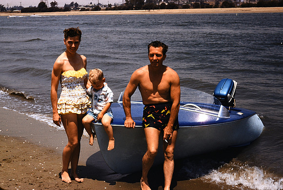 1950s 031, Ruth, Chet, and Paul, 1955