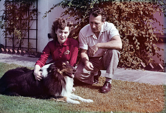 1950s 021, Ruth and Chet, 1951
