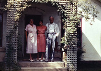 1950s 015, Uncle Roy, Aunt Lucy, Lucille, August 1952