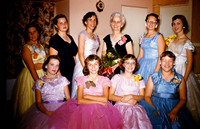 Linda & Mia Maids 4th ward 1956 2