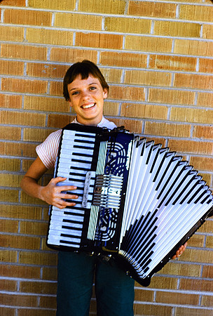 Linda Accordian 1955