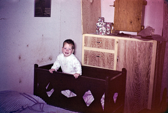 Bruce 12 Bruce in Bed, Dec 1950