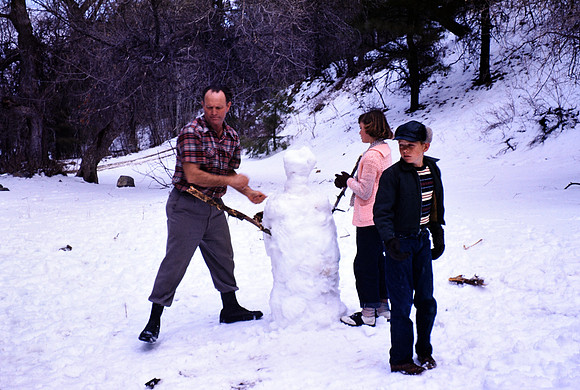 Robert 10 Snowman 1954