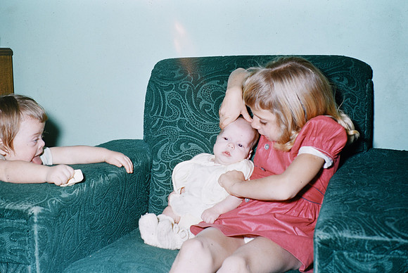 Diane 12 Diane, Kay, Lois 12-18-53