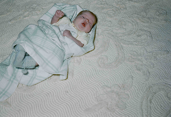 Lois 01 @ 1 week old Nov. 1953