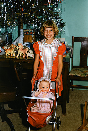 Diane 15 Christmas 1954